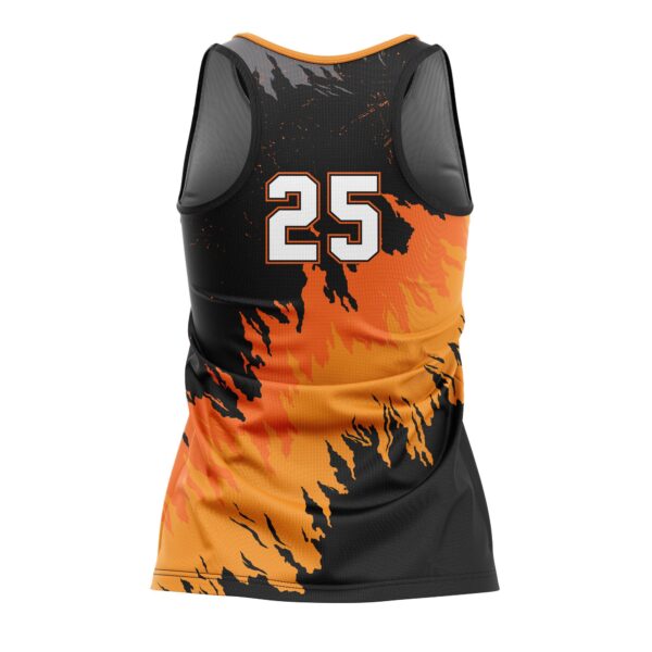 Sleeveless Racerback Pullover Jersey - Varsity Pattern back