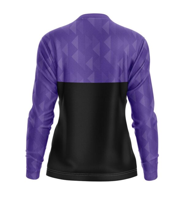 Workout Shirts - Varsity Pattern - Long Sleeves back