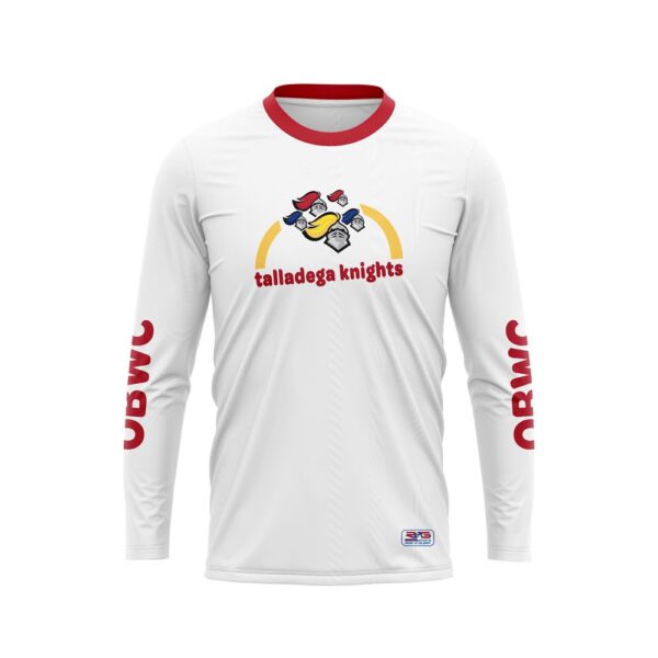 Workout Shirts - Varsity Pattern - Long Sleeves front