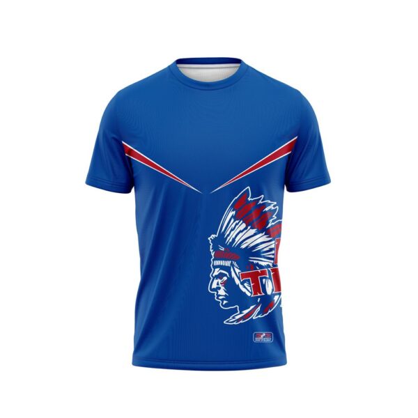 Workout Shirts - Varsity Pattern - short Sleeves front