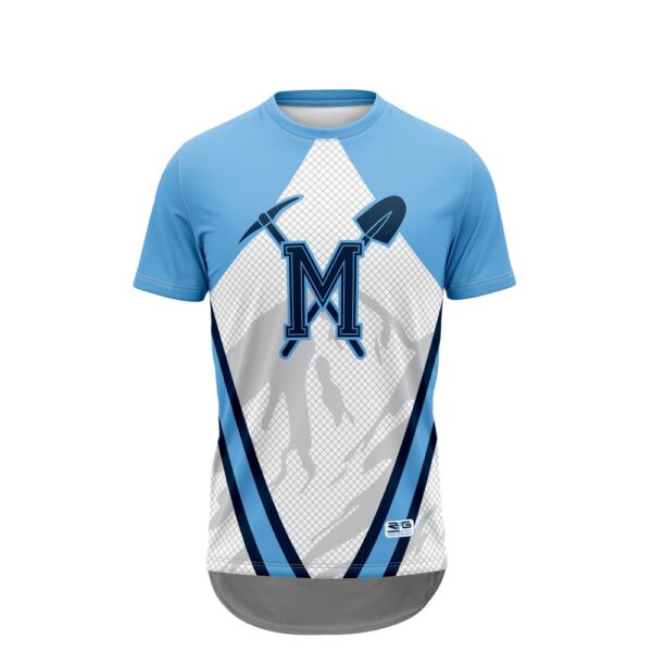 Wrestling Raglan Sleeve Compression Shirt. front