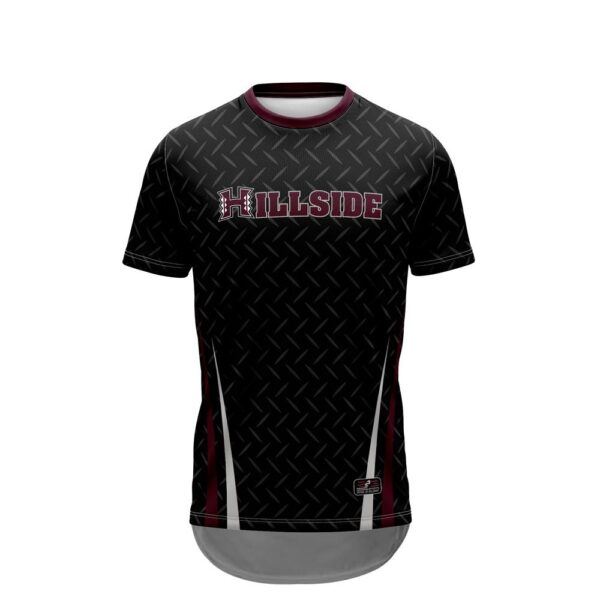 Wrestling Raglan Sleeve Compression Shirt. front