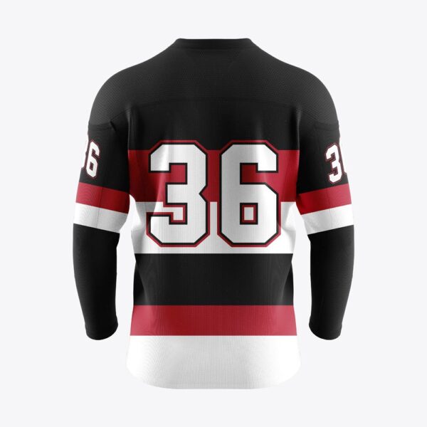 Pro-Line Lace Front Pattern Hockey Jersey back
