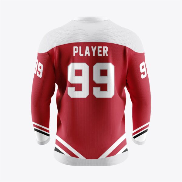 Pro-Line Lace Front Pattern Hockey Jersey - back