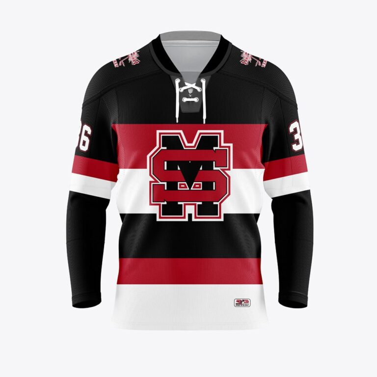 Pro-Line Lace Front Pattern Hockey Jersey front