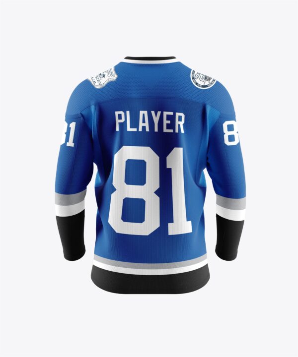 Reversible Pro-Line Double Ply Pattern Hockey Jersey back