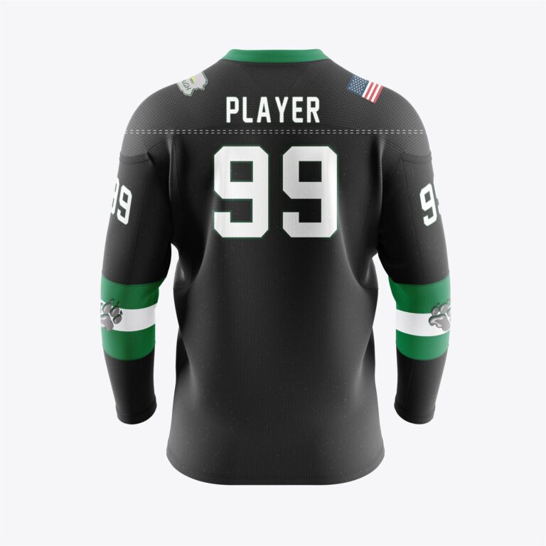 Reversible Pro-Line Double Ply Pattern Hockey Jersey - back