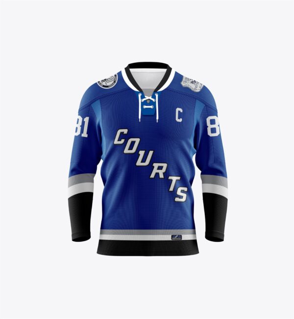 Reversible Pro-Line Double Ply Pattern Hockey Jersey front