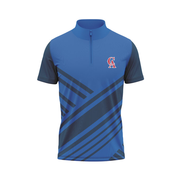 Full Dye Sub 1/4 Zip Pullover - Womens/Youth Girls front