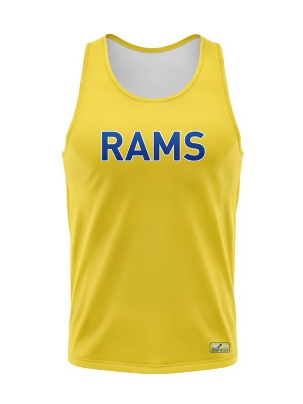 Pro Line Pattern – Track Jersey – Sleeveless – Racerback – Round Neck – Womens/Youth Girls front