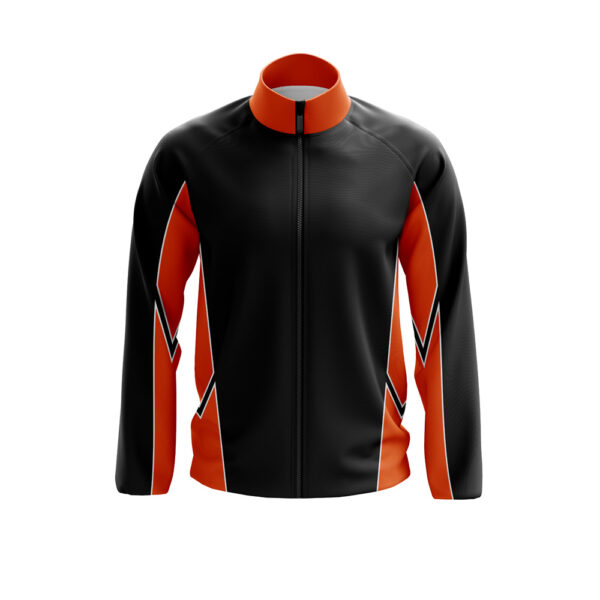 Full Dye Sub Full Zip Warmup Jacket - Adult/Youth- front