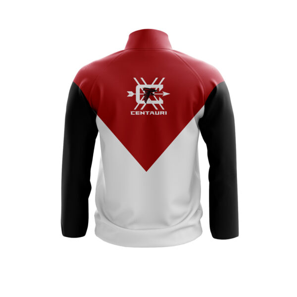 Full Dye Sub Full Zip Warmup Jacket - Womens/Youth Girls -back