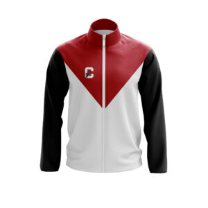 Full Dye Sub Full Zip Warmup Jacket - Womens/Youth Girls -front