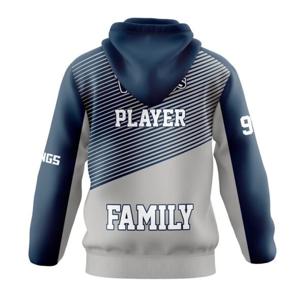 Full Dye Sub Full Zipper Front Hooded Jacket back