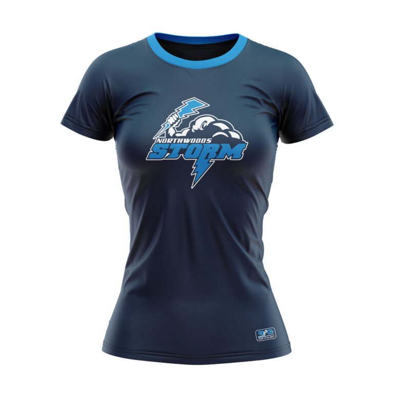 Full Dye Sub Workout Shirts - Varsity Pattern - Short Sleeves front