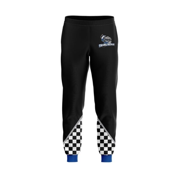 Full Dye Sublimated Jogger Style Warmups Pants - Cuffed Leg front