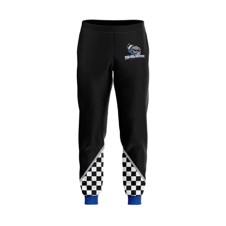 Full Dye Sublimated Jogger Style Warmups Pants - Cuffed Leg front