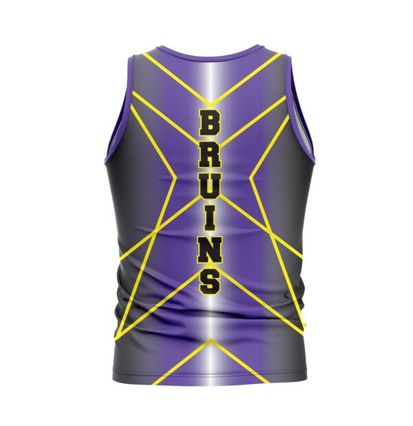 Pro Line Pattern - Track Jersey - Sleeveless - Racerback back