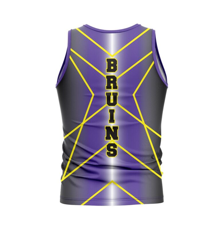 Pro Line Pattern - Track Jersey - Sleeveless - Racerback back