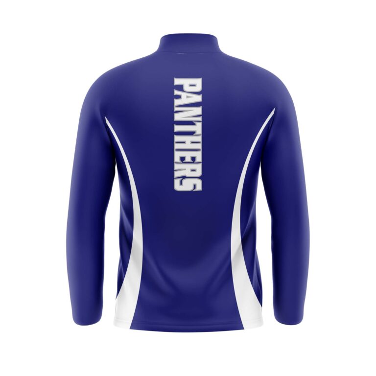 Full Dye Sub 1/4 Zip Pullover - Adult Youth Back