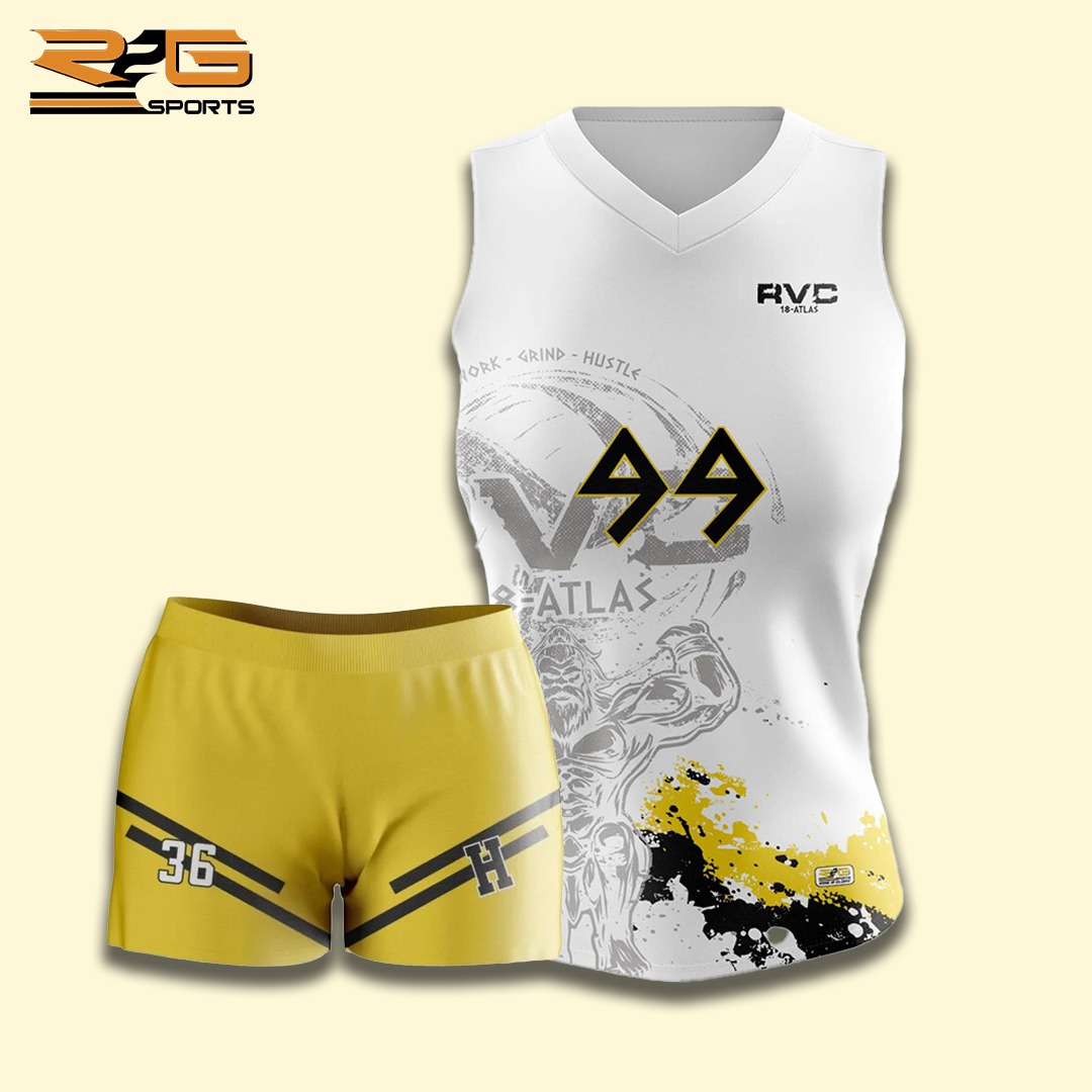 Custom Volleyball Apparel Suppliers for Girls | R2gsports