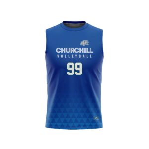 Full Dye Sub Sleeveless Jersey - Pro Fit Volleyball Pattern - Womens/Youth Girls