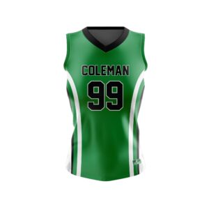 Full Dye Sub Sleeveless Pullover Jersey - Varsity Pattern - Womens/Youth Girls