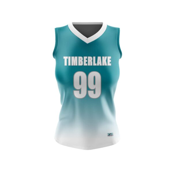Full Dye Sub Sleeveless Pullover Jersey - Varsity Pattern - Womens/Youth Girls - Image 5
