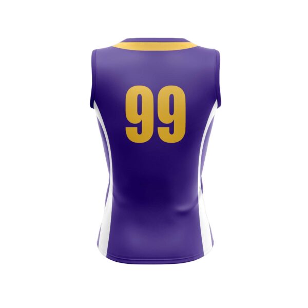 Full Dye Sub Sleeveless Pullover Jersey - Varsity Pattern - Womens/Youth Girls - Image 4