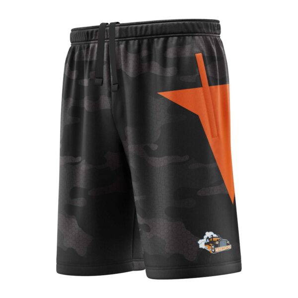 Full Dye Sub Soccer Shorts - Varsity Pattern - Womens/Youth Girls - Image 3