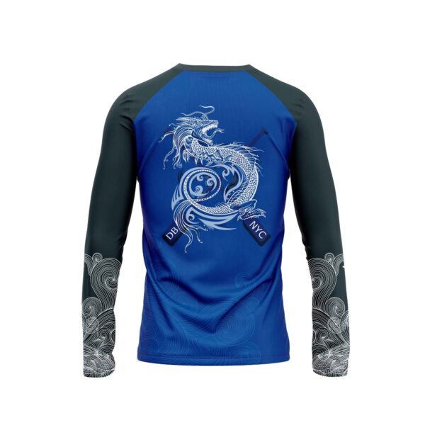 Full Dye Sub Long Sleeve Jersey - Varsity Pattern - Adult/Youth - Image 2