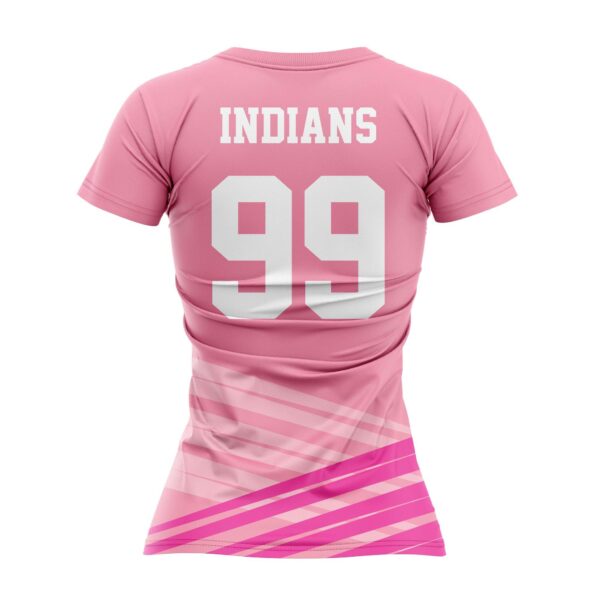 Full Dye Sub Short Sleeve Jersey - Pro Fit Volleyball Pattern - Womens/Youth Girls - Image 4