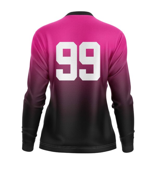 Full Dye Sub Long Sleeve Jersey - Pro Fit Volleyball Pattern - Womens/Youth Girls - Image 8