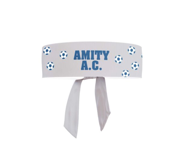 Full Dye Sub Headband - Tie Back style - 2.5" x 36" - print on both sides - Image 3