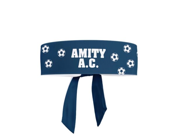 Full Dye Sub Headband - Tie Back style - 2.5" x 36" - print on both sides - Image 2