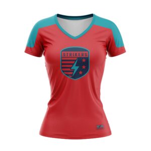 Full Dye Sub Short Sleeve Pullover Jersey - Varsity Pattern - Womens/Youth Girls