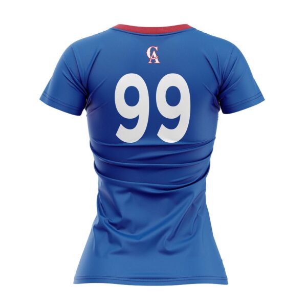 Full Dye Sub Cap Sleeve Pullover Jersey - Varsity Pattern - Womens/Youth Girls - Image 6