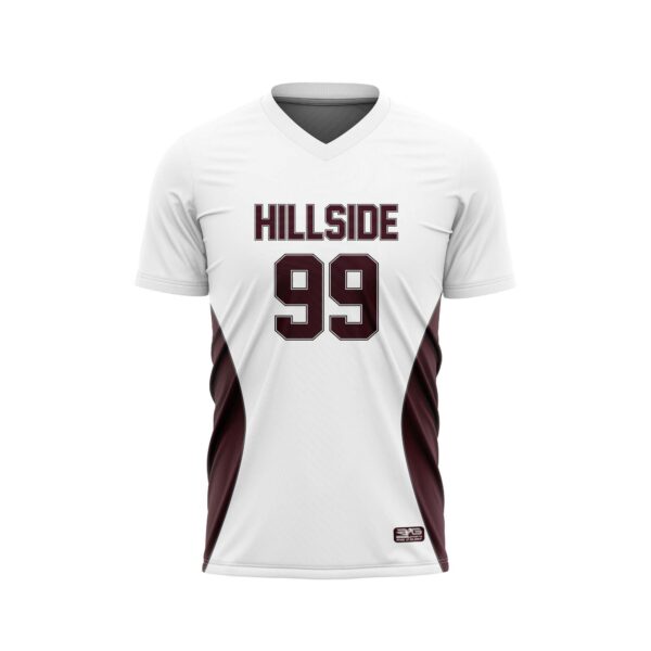 Full Dye Sub Single Ply Reversible Soccer/Volleyball Jersey - Varsity Pullover Pattern - Short Sleeve - Adult/Youth