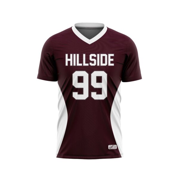 Full Dye Sub Single Ply Reversible Soccer/Volleyball Jersey - Varsity Pullover Pattern - Short Sleeve - Adult/Youth - Image 7