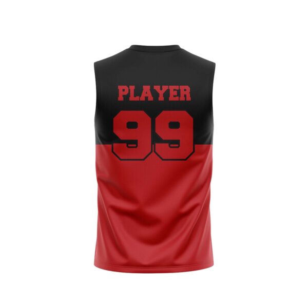 Full Dye Sub Sleeveless Pullover Jersey - Varsity Pattern - Adult/Youth - Image 2