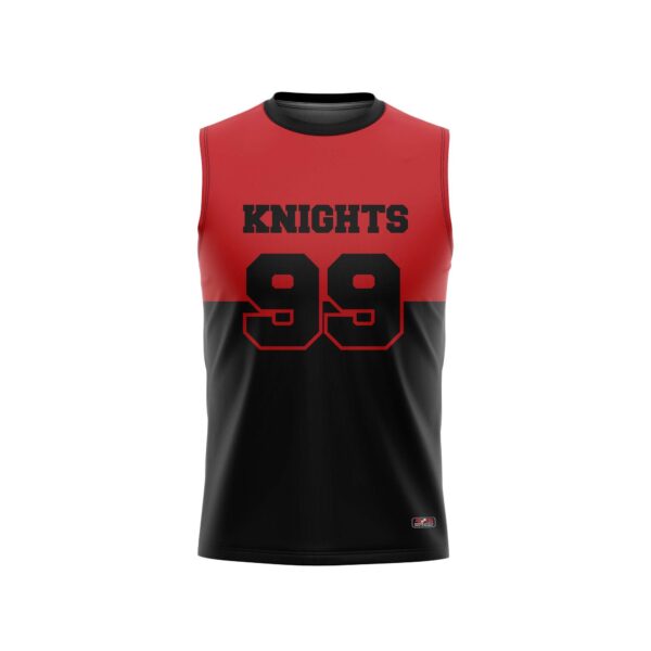 Full Dye Sub Sleeveless Pullover Jersey - Varsity Pattern - Adult/Youth