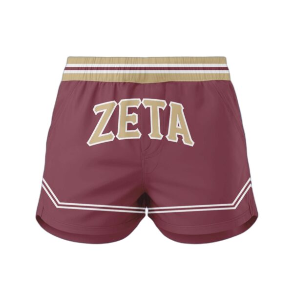 Full Dye Sub Spirit Shorts - Varsity Pattern - Womens/Youth Girls