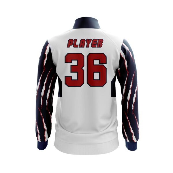 Full Dye Sub Full Zipper Front Warmup Jacket Pullover - Adult/Youth - Image 2