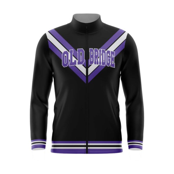 Full Dye Sub Full Zipper Woven Microfiber Warmup Jacket - Long Sleeve - Adult/Youth