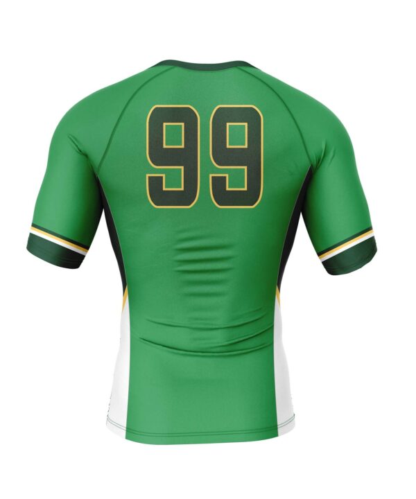 Full Dye Sub Pro Fit Rugby Pattern - Raglan Short Sleeve Jersey - Adult/Youth - Image 2