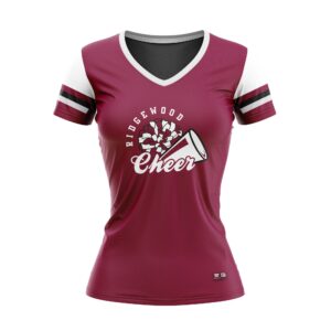 Full Dye Sub Cheer Jersey - Varsity Pullover Pattern - Womens/Youth Girls