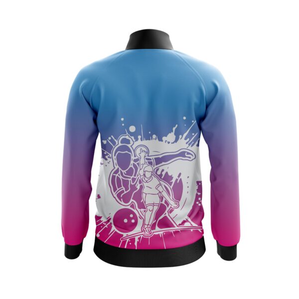 Full Dye Sub Full Zip Warmup Jacket - Adult/Youth - Image 2