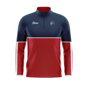 Full Dye Sub 1/4 Zip Pullover - Womens/Youth Girls