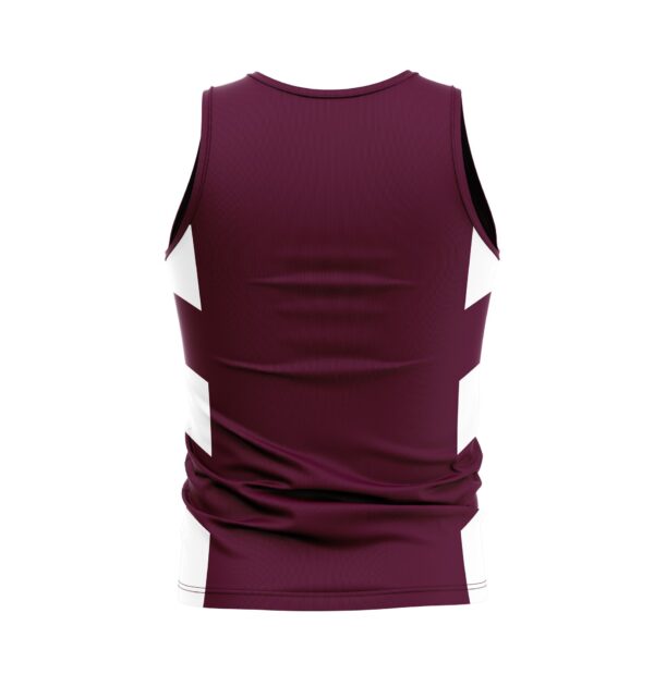 Varsity Pattern - Track/XC Jersey - Sleeveless - Standard Back - Round neck - Womens/Youth Girls - Image 2