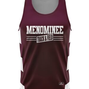 Varsity Pattern - Track/XC Jersey - Sleeveless - Standard Back - Round neck - Womens/Youth Girls